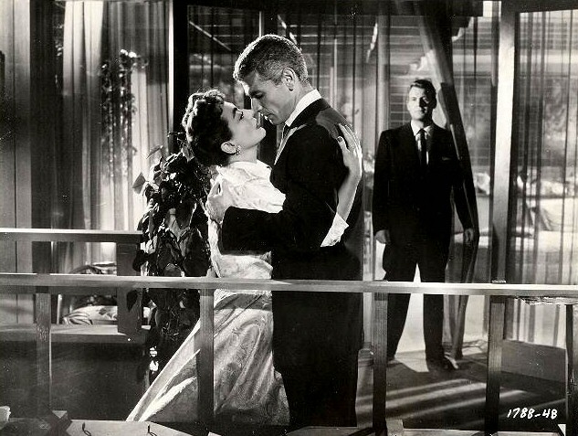 With Jeff Chandler.