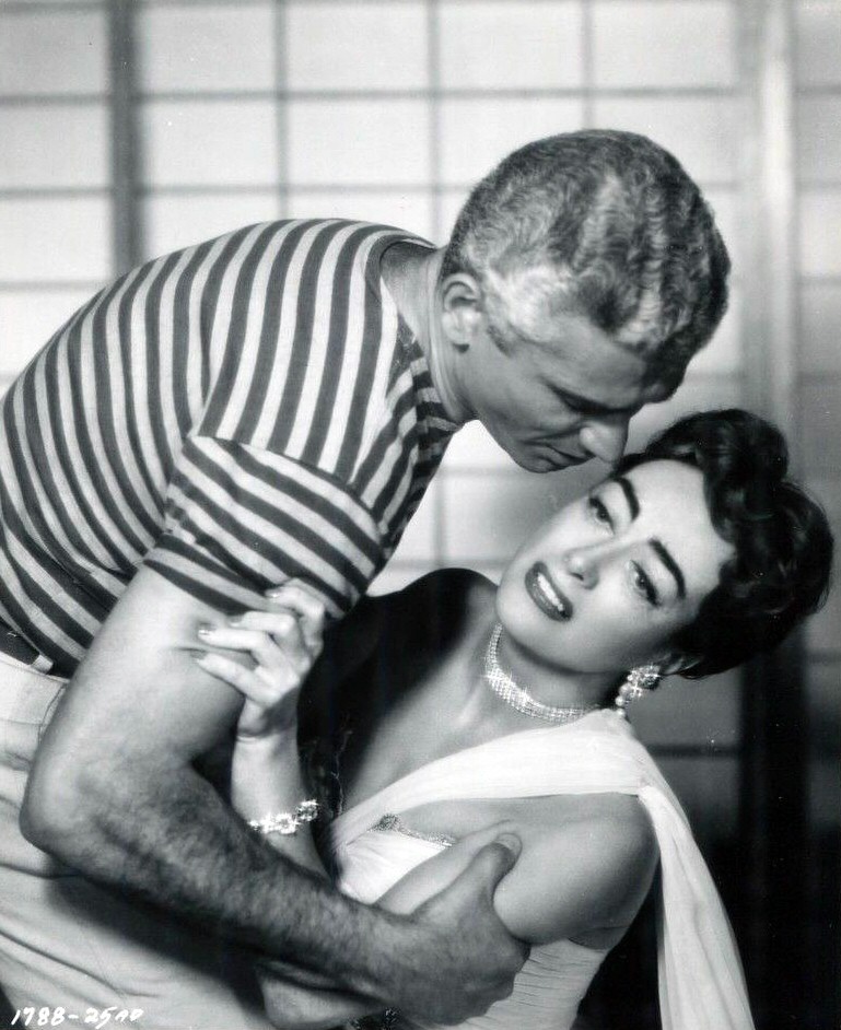 1955. 'Female on the Beach.' With Jeff Chandler.