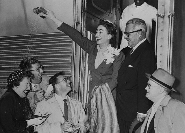 May 1955. Newlyweds arrive in Los Angeles.