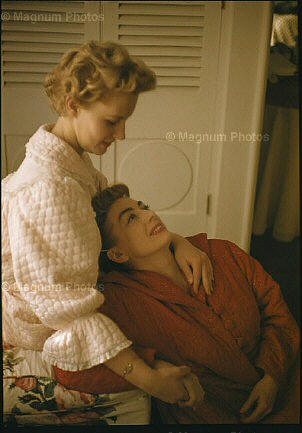 1956. With Christina. By Eve Arnold. 