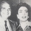 1956, with Jackie Coogan, with whom Joan co-starred in the 1925 film, 'Old Clothes.'