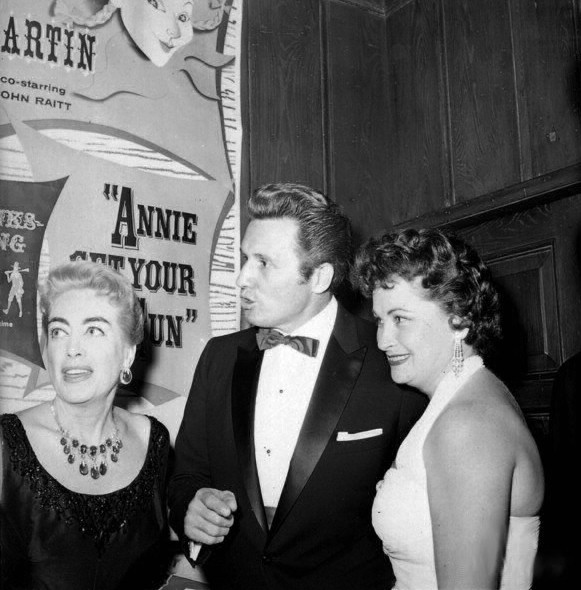 October 1957, with John Raitt and his wife.