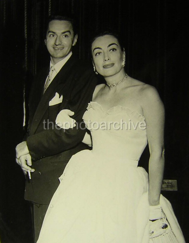 1952. With Michael Sean O'Shea, American Theatre Wing exec (and recipient of money in Joan's will).