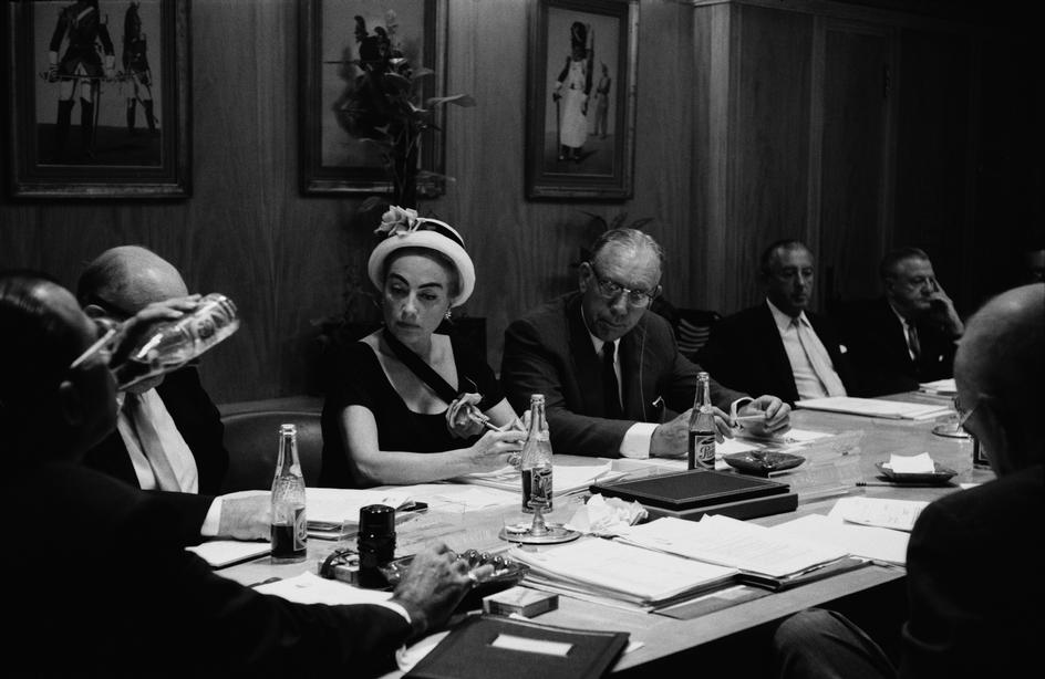 1959. A Pepsi board meeting in Los Angeles. Photo by Eve Arnold.