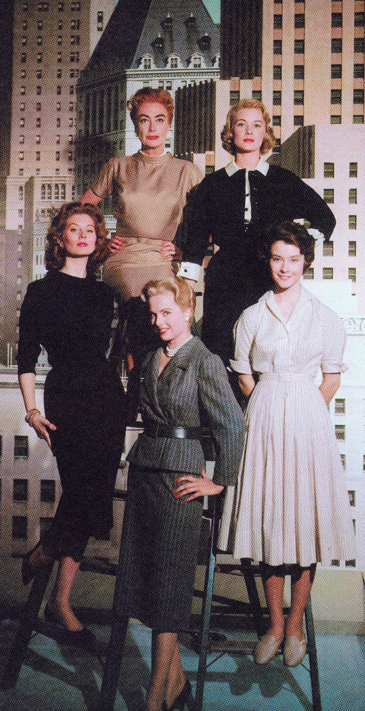 1959. Female cast of 'The Best of Everything.'