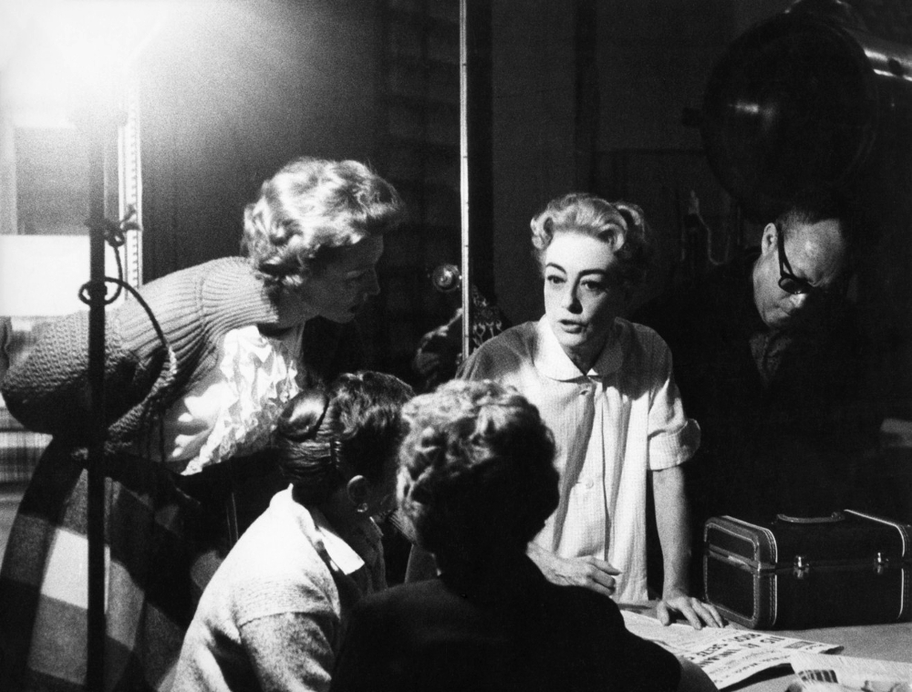 1959. On the set of 'The Best of Everything.' Shot by Eve Arnold.