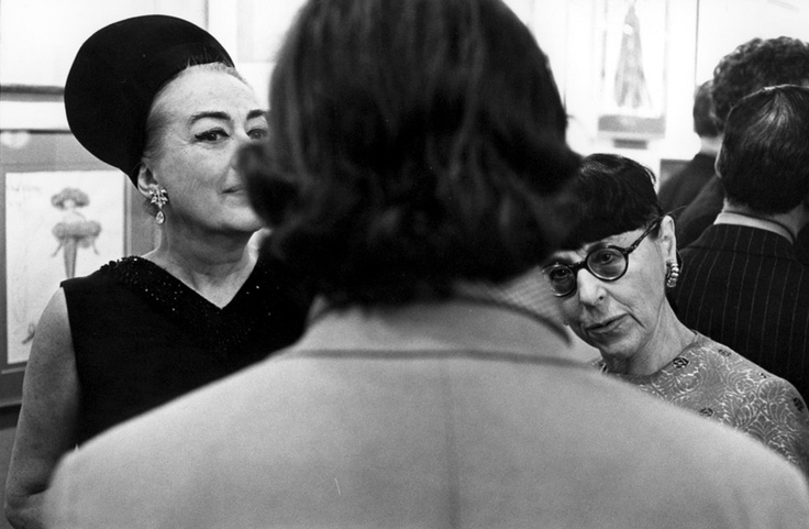 January 1969 with Edith Head at Head's one-woman show in NYC.