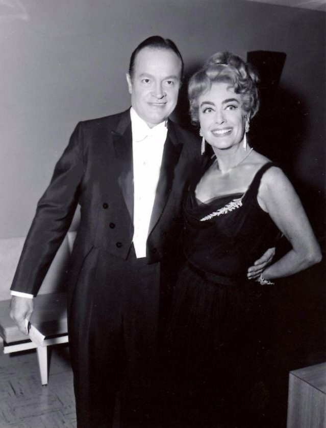 At the April 1962 Academy Awards with Bob Hope.