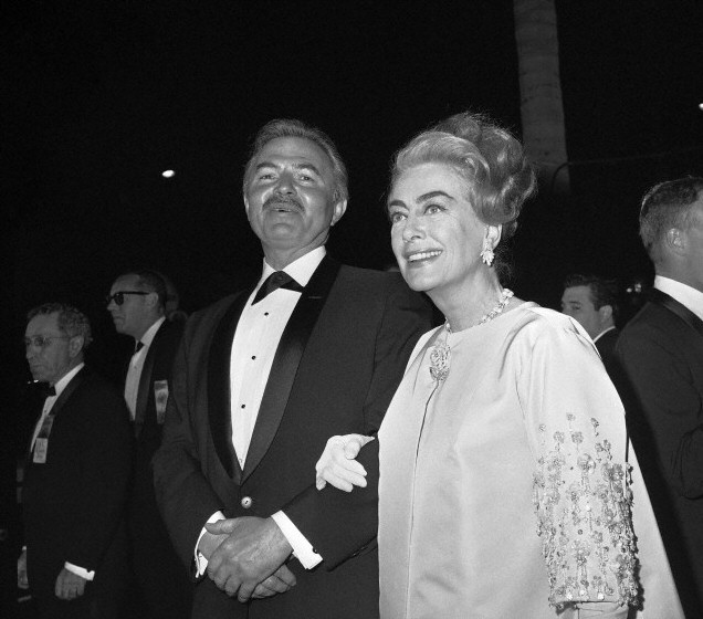 1965. With James Mason at the premiere of 'Lord Jim.'