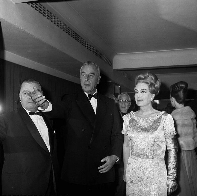 1965. With Sir Billy Butlin (left) and Lord Mountbatten.