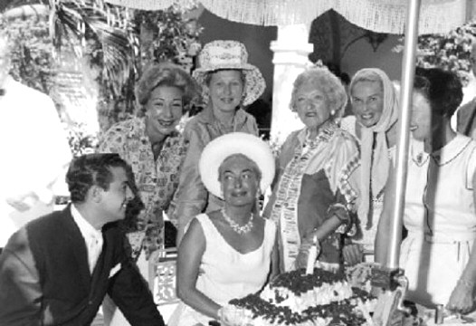 1961 birthday celebration for Joan.