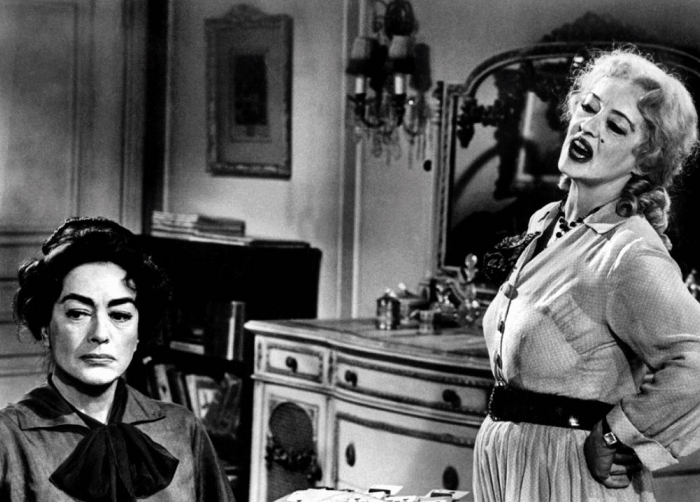 1962. 'What Ever Happened to Baby Jane?' With Bette Davis.