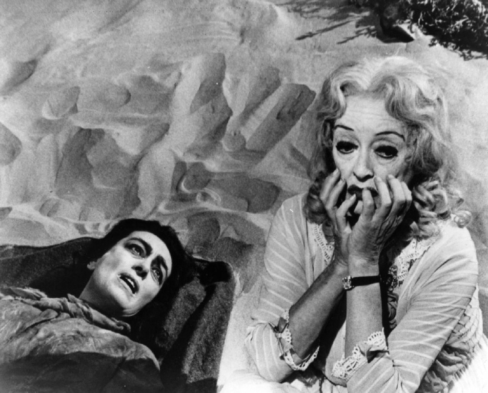 1962. 'What Ever Happened to Baby Jane?' With Bette Davis.