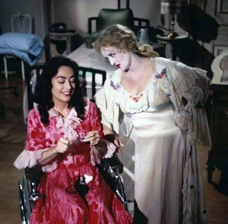 1962. 'What Ever Happened to Baby Jane?' With Bette Davis.