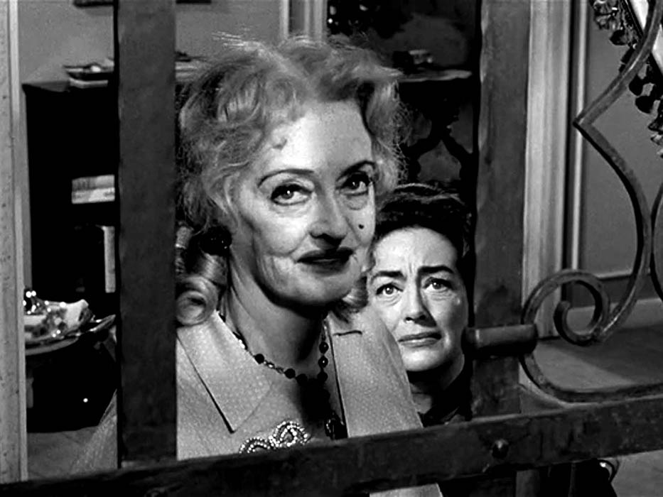 1962. 'What Ever Happened to Baby Jane?' With Bette Davis.