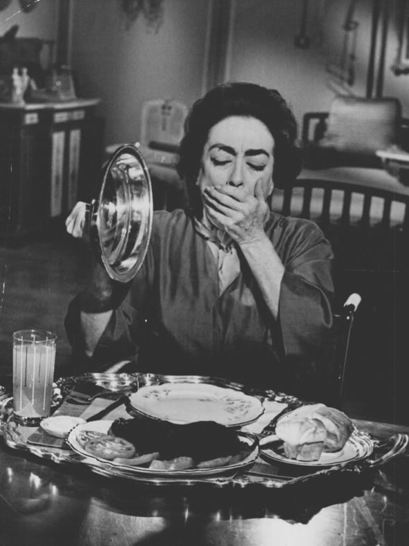 1962. Film still from 'What Ever Happened to Baby Jane?'