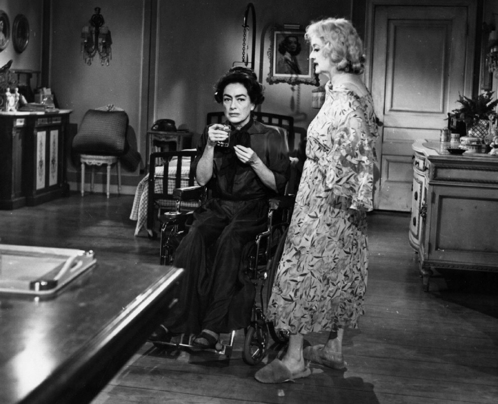 1962. 'What Ever Happened to Baby Jane?' with Bette Davis.