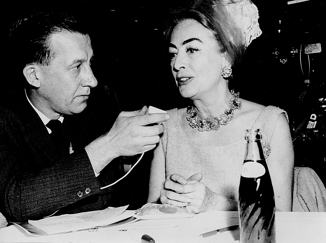 1962. Promoting 'Portrait of Joan' and Pepsi with Bill McNeil.