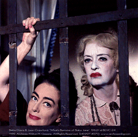 1962. Publicity for 'Baby Jane.'