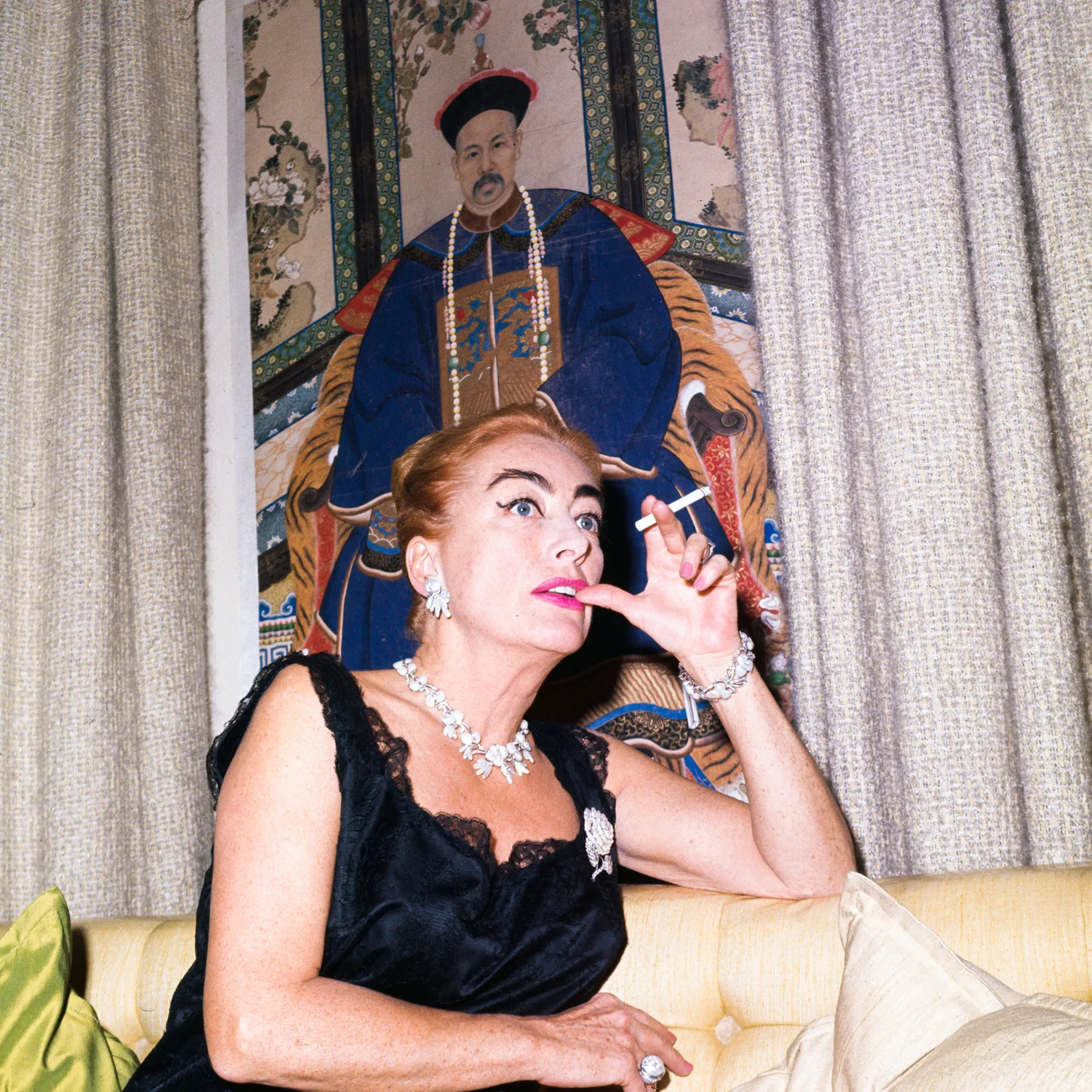 June 20, 1962. Joan at home.