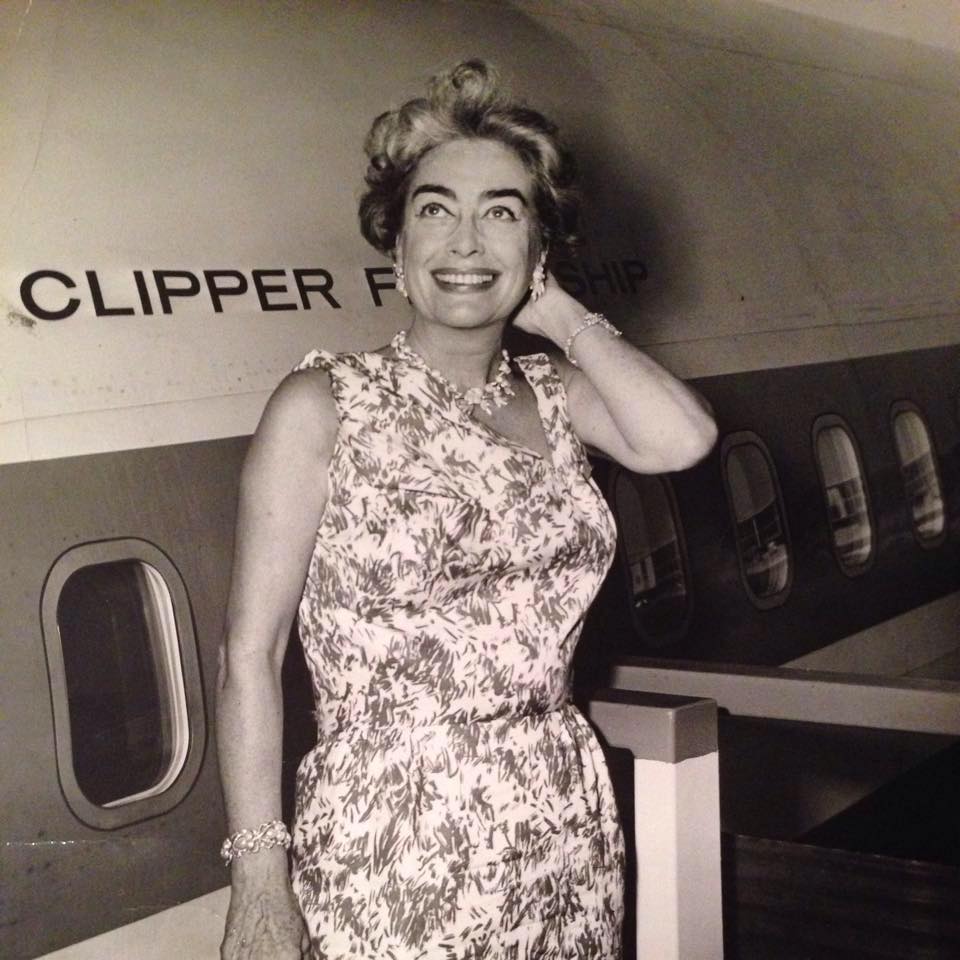 1963. In front of the Pan Am clipper 'Friendship.'