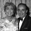 May 1963, with comedian Gene Baylos.