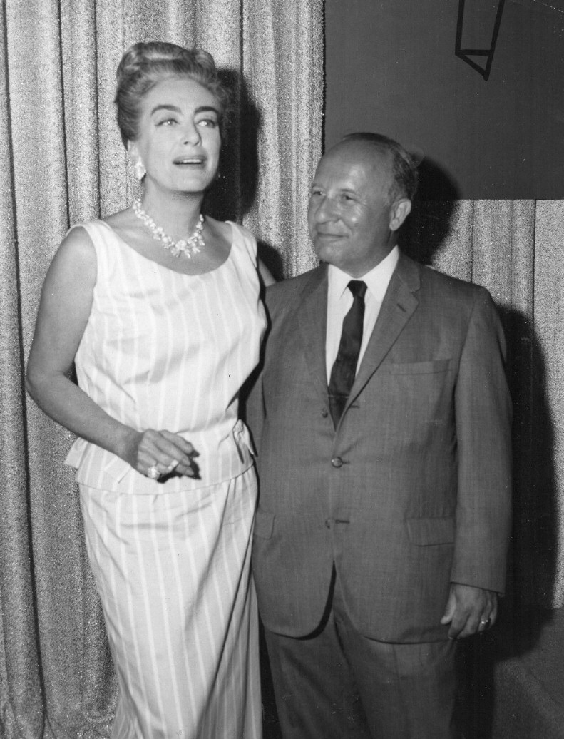 1963. With journalist Herbert Luft.