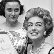 March 1963. With daughter Cindy and Ann Lewis, president of the Philadelphia Club of Advertising Women.