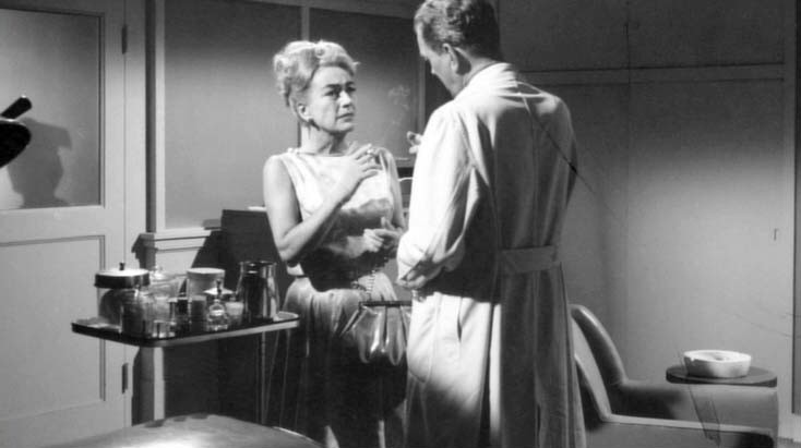 1964. 'Hush...Hush, Sweet Charlotte' with Joseph Cotten.