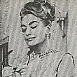 With Agnes Moorehead in a scene from 'Hush, Hush.' Thanks to James Bruce for contributing this photo.