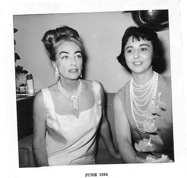 June 1964. In Baton Rouge on the set of 'Hush' with journalist Taris Savell.