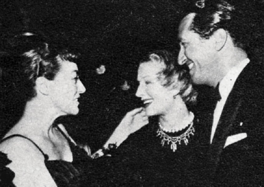 1964. With Norma Shearer and Shearer's husband Martin Arrouge. (Thanks to Matt Treadaway.)