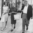 On the set with Diane Baker and director William Castle. 