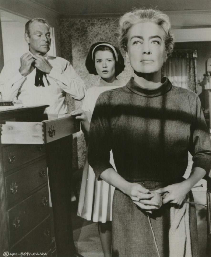 1964. 'Strait-Jacket.' With Leif Erickson and Diane Baker.