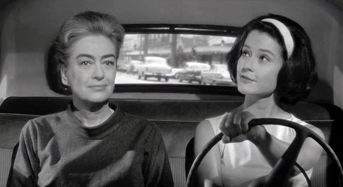 1964. 'Strait-Jacket.' With Diane Baker.