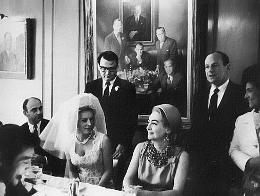 May 20, 1966. Reception for Tina's wedding to director Harvey Medlinsky.