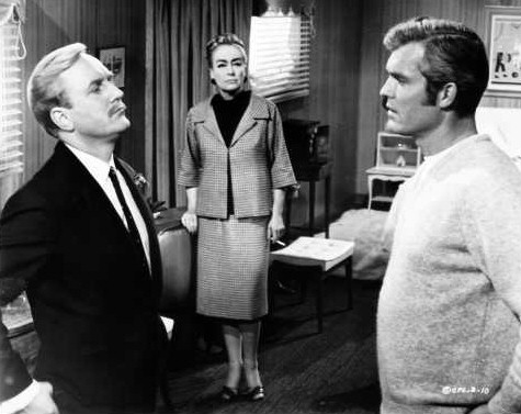 With Robert Hardy and Ty Hardin.