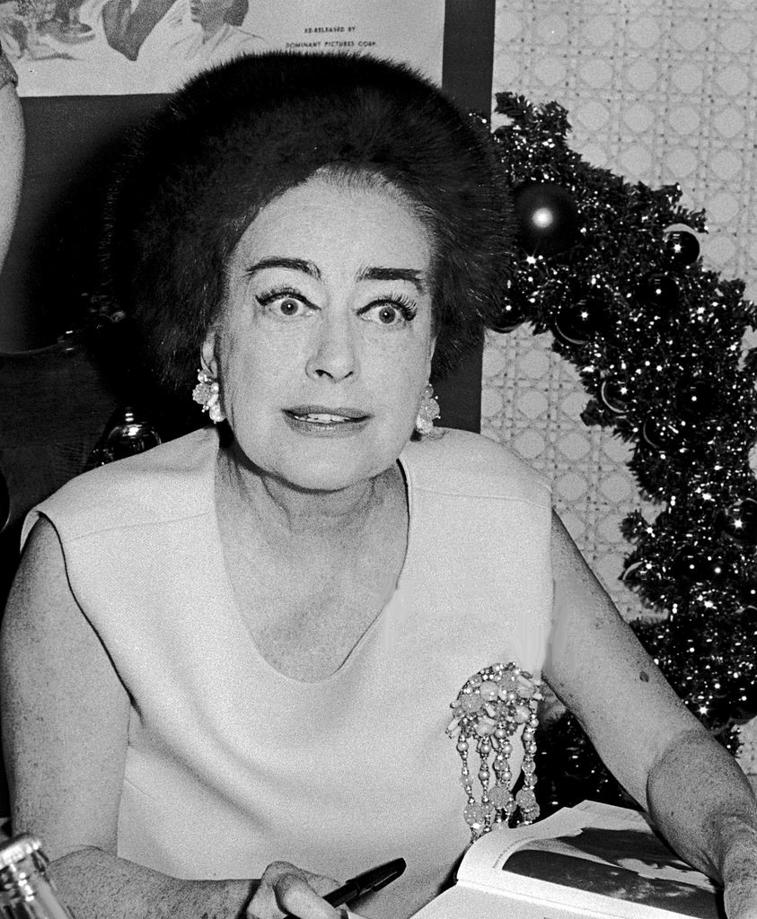 November 1968. Promoting 'The Films of Joan Crawford' at the St. Regis in NYC.