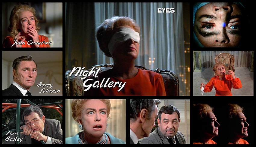 1969. 'Night Gallery.' A photo-montage from nightgallery.net.