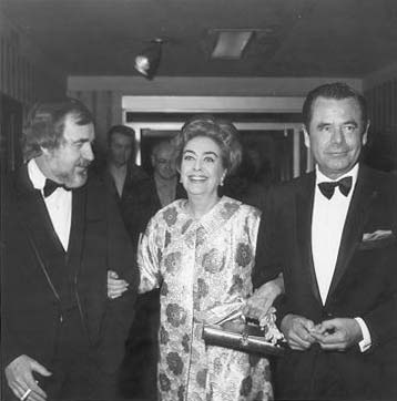 1970 Golden Globes, with Robert Gist and Glenn Ford.