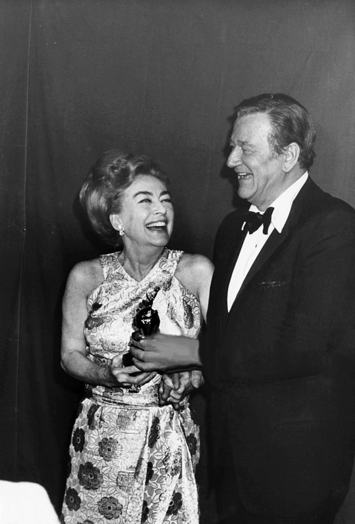 2/3/70 Golden Globes with John Wayne.