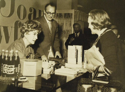1971. A Los Angeles book signing for 'My Way of Life.'