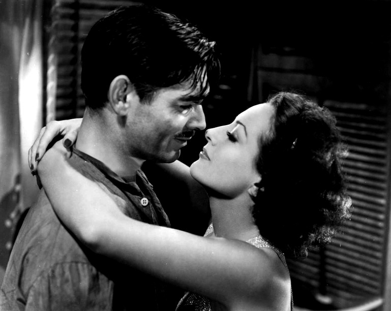 1940. 'Strange Cargo.' With Clark Gable.