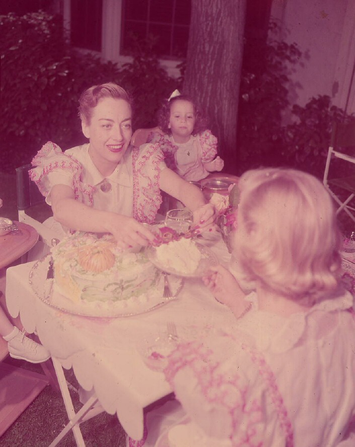 Circa 1950. Christina's birthday.