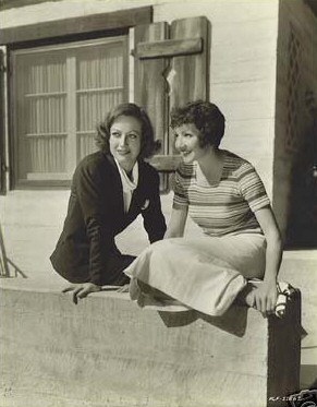 1932 with Claudette Colbert. Shot by Don English.