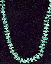 Faux jade necklace, currently auctioned on the Roslyn Herman site for $225.