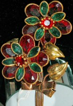 A brooch.