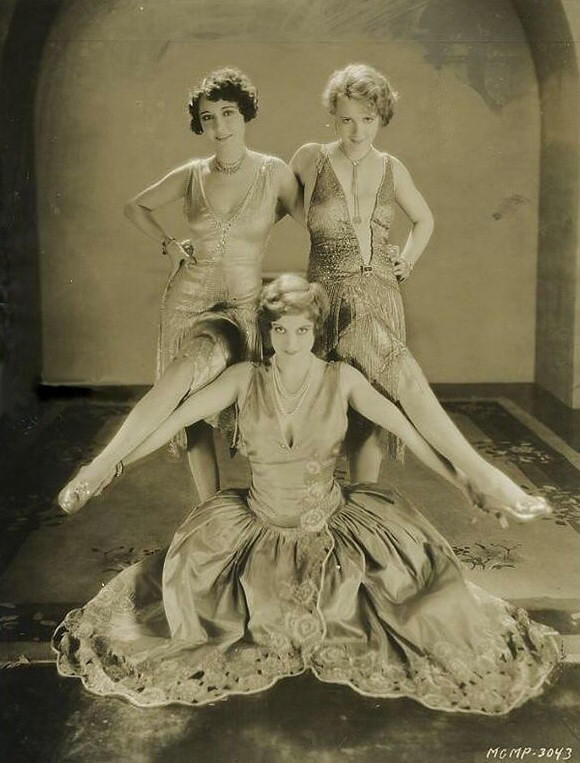 1928. 'Our Dancing Daughters.' With Dorothy Sebastian and Anita Page.