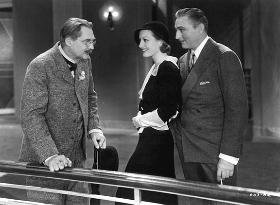 With Lionel Barrymore and John Barrymore.