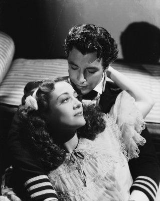 1936. 'Gorgeous Hussy.' With Robert Taylor.